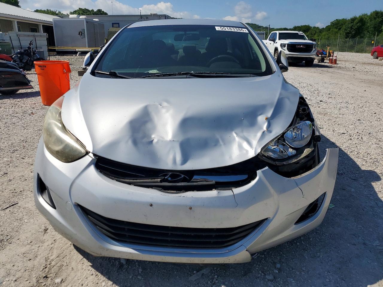 2011 Hyundai Elantra Gls Серебряный vin: 5NPDH4AE1BH033364