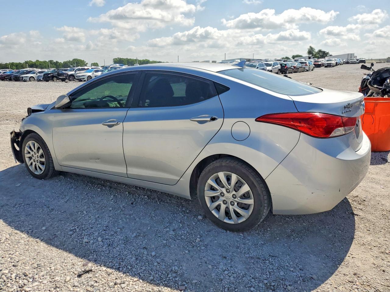 2011 Hyundai Elantra Gls Серебряный vin: 5NPDH4AE1BH033364