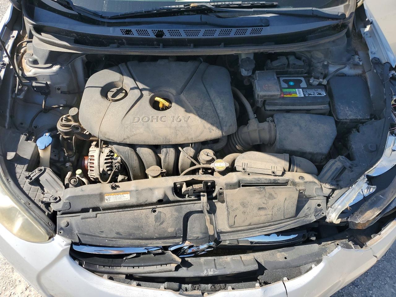 2011 Hyundai Elantra Gls Серебряный vin: 5NPDH4AE1BH033364