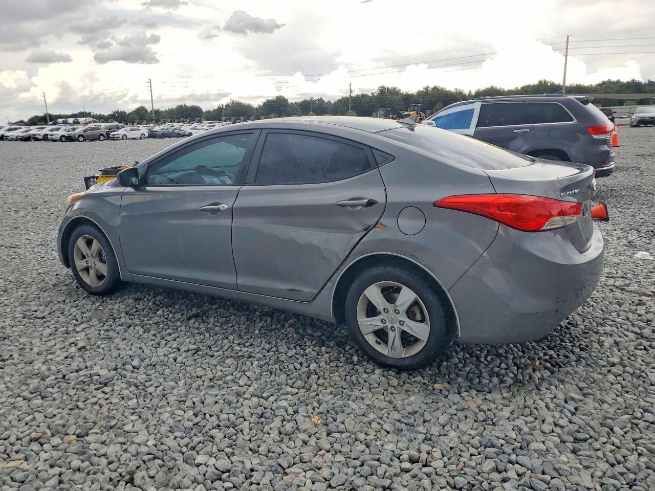 2011 Hyundai Elantra Gls Charcoal vin: 5NPDH4AE1BH039097