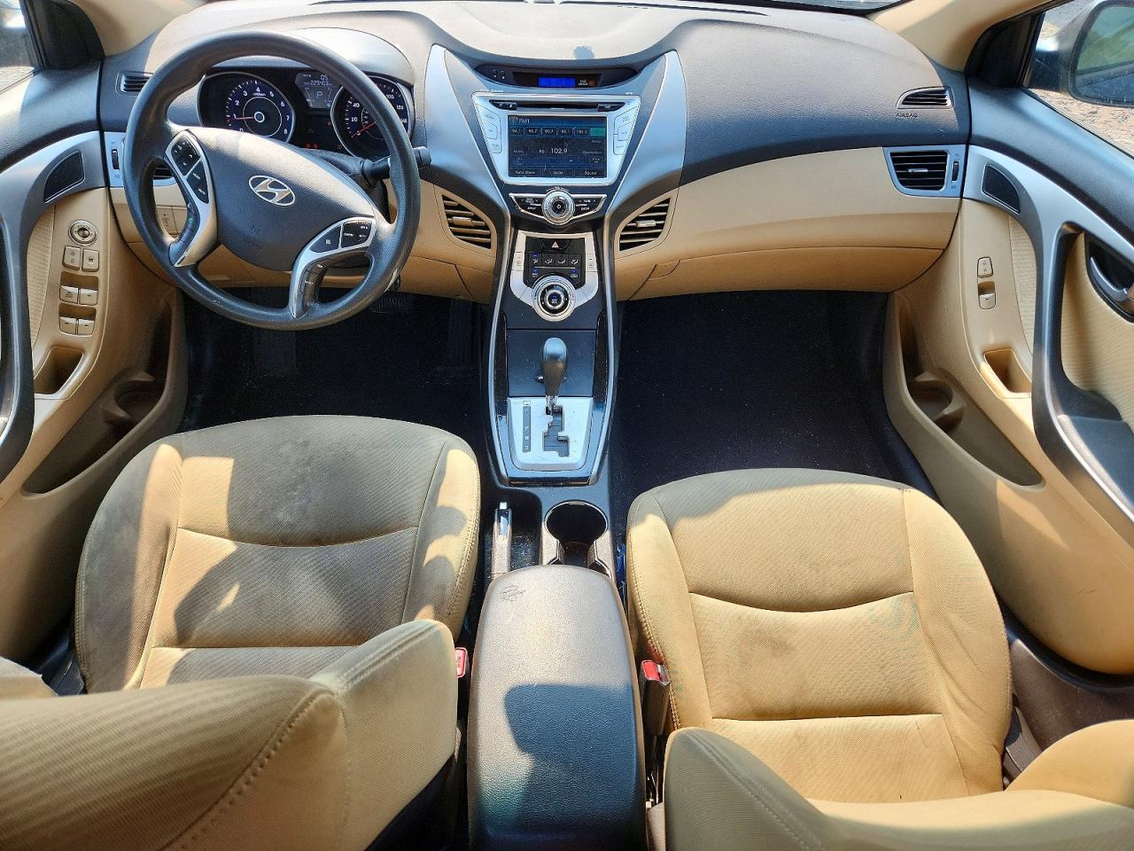 2011 Hyundai Elantra Gls Black vin: 5NPDH4AE1BH040489