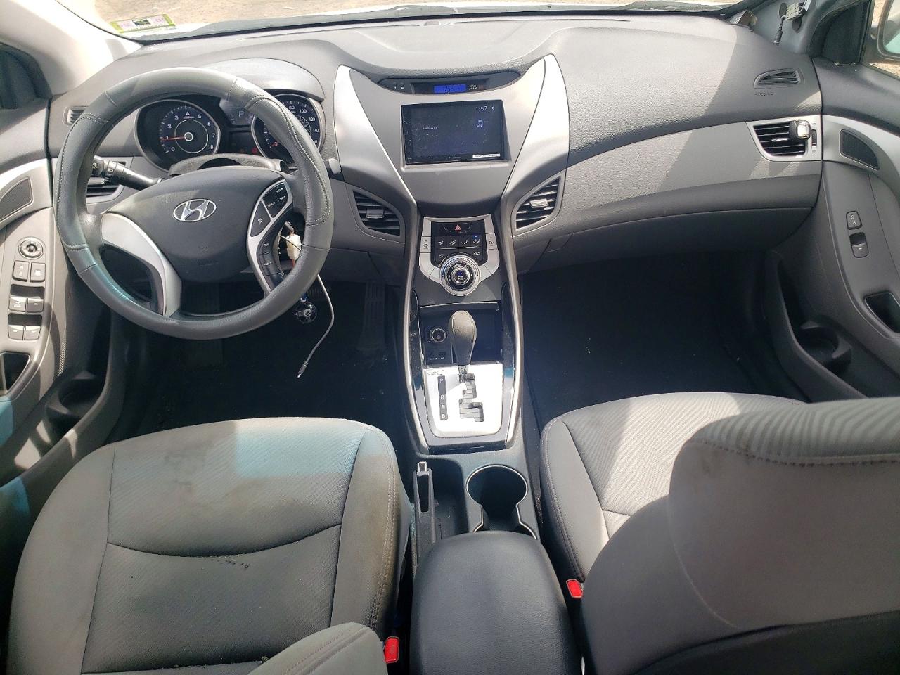 2011 Hyundai Elantra Gls Silver vin: 5NPDH4AE1BH040542