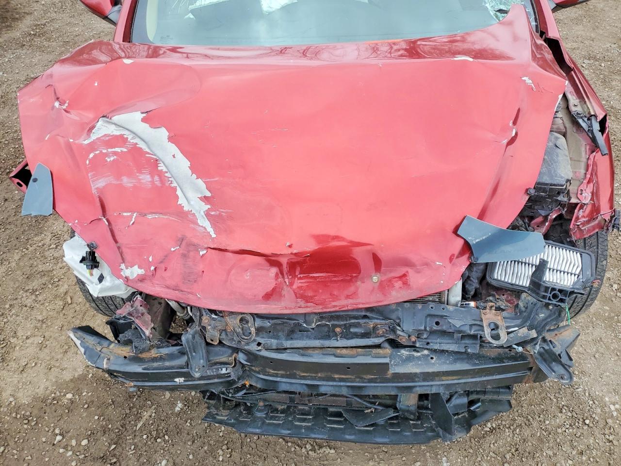 2011 Hyundai Elantra Gls Red vin: 5NPDH4AE1BH046129
