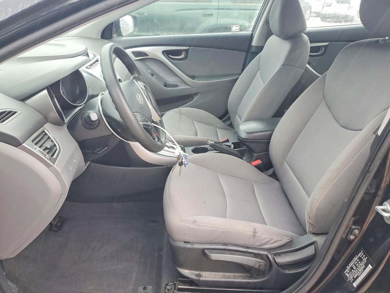 2011 Hyundai Elantra Gls Black vin: 5NPDH4AE1BH053940