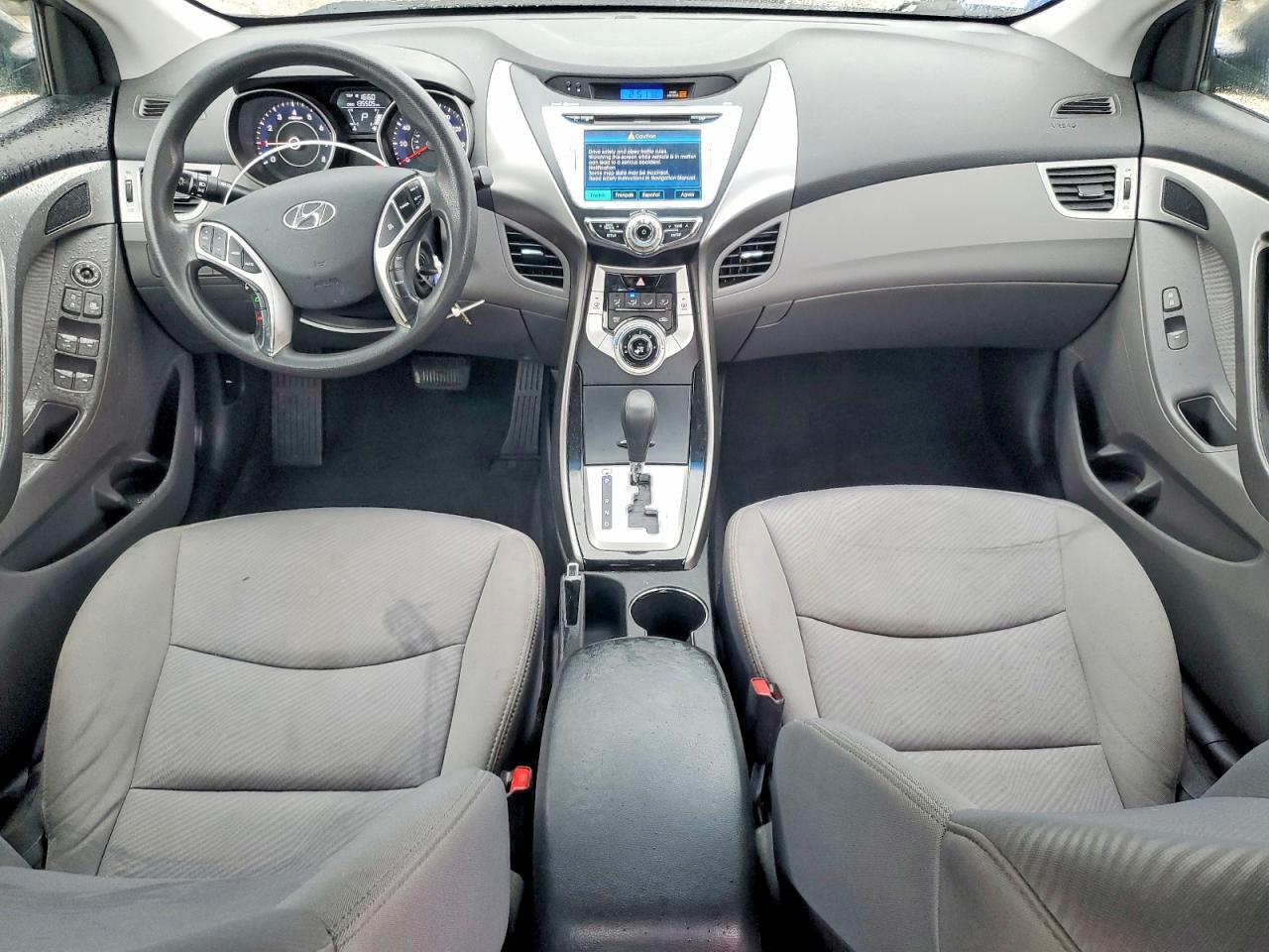 2011 Hyundai Elantra Gls Black vin: 5NPDH4AE1BH053940