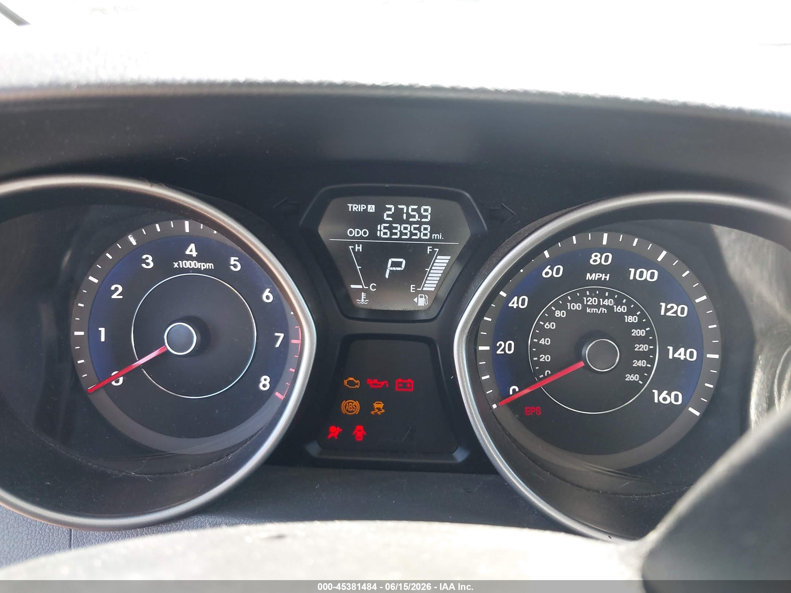 2011 Hyundai Elantra Gls Серый vin: 5NPDH4AE1BH057535