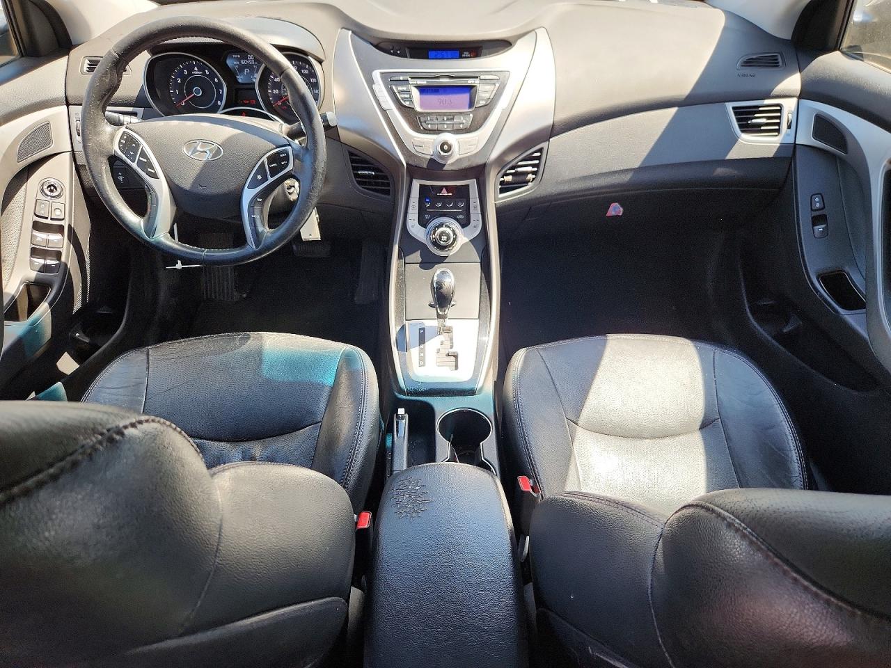 2011 Hyundai Elantra Limited Gray vin: 5NPDH4AE1BH076411