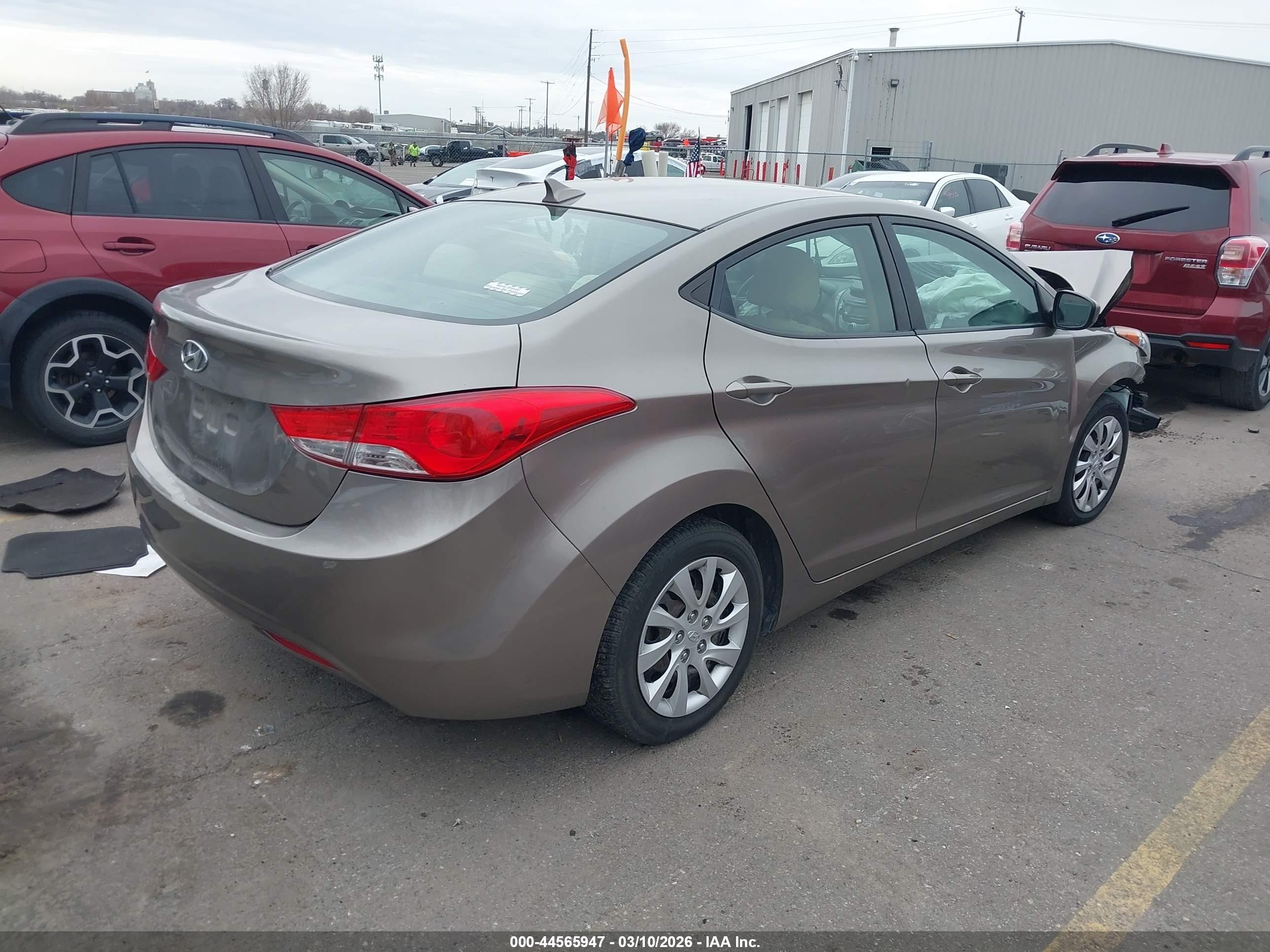 2012 Hyundai Elantra Gls Pewter vin: 5NPDH4AE1CH062283