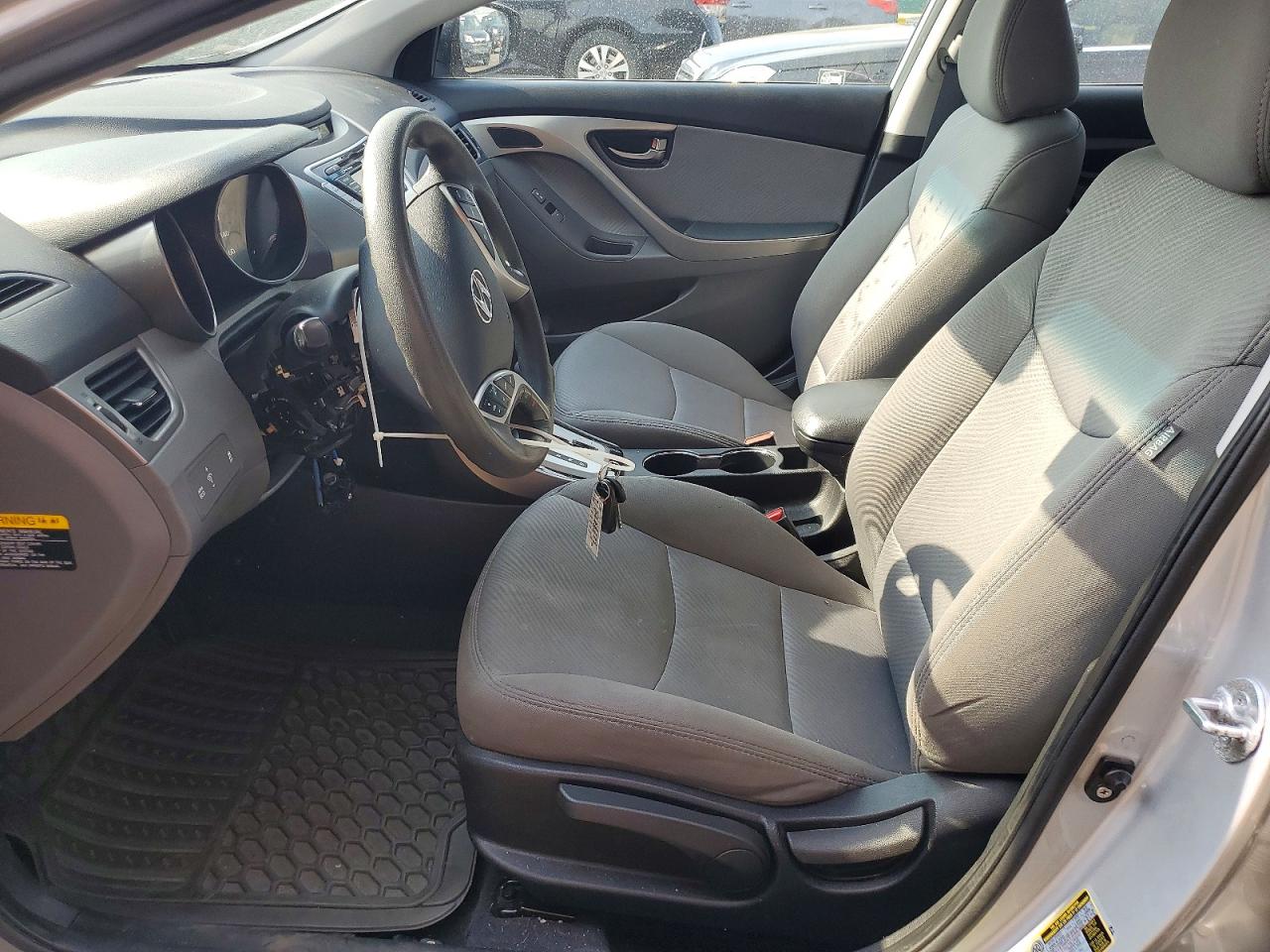 2012 Hyundai Elantra Gls Silver vin: 5NPDH4AE1CH062767