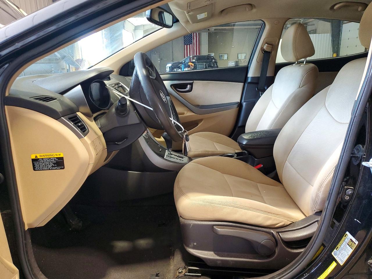 2012 Hyundai Elantra Gls Black vin: 5NPDH4AE1CH073946