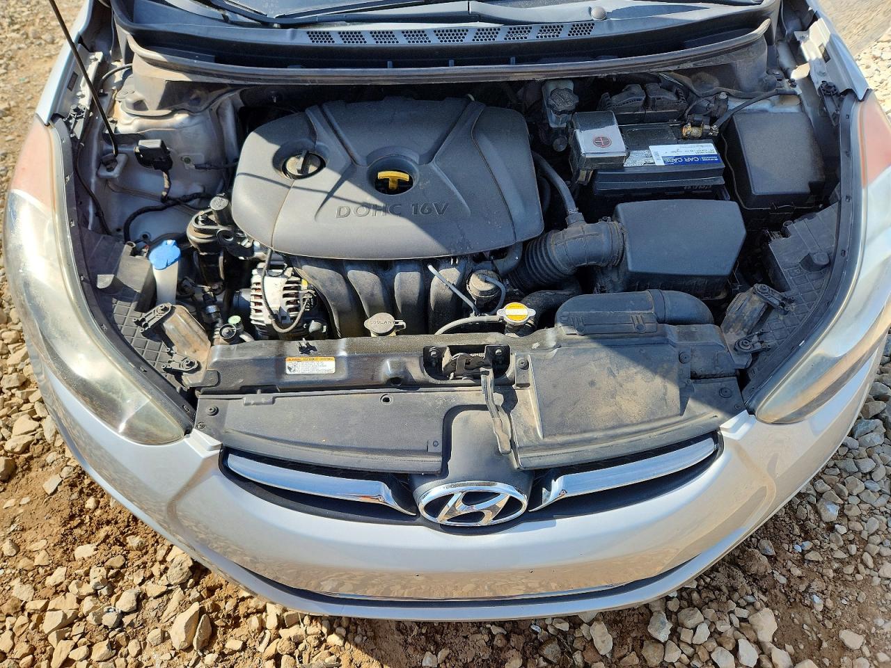 2012 Hyundai Elantra Limited Silver vin: 5NPDH4AE1CH087295
