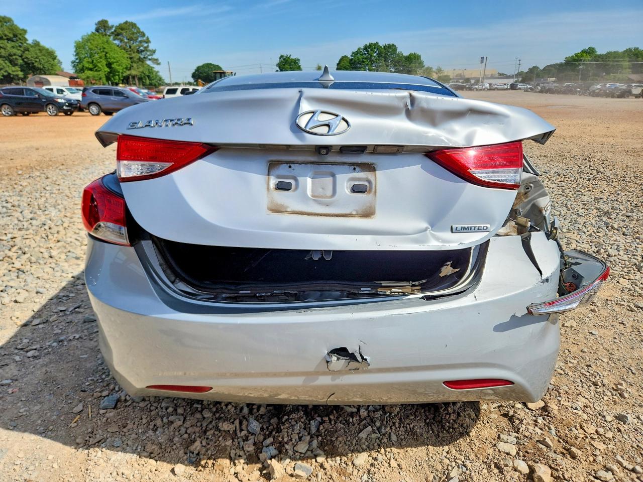 2012 Hyundai Elantra Limited Silver vin: 5NPDH4AE1CH087295