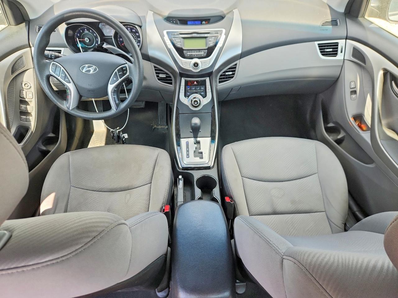 2012 Hyundai Elantra Gls Gray vin: 5NPDH4AE1CH088074