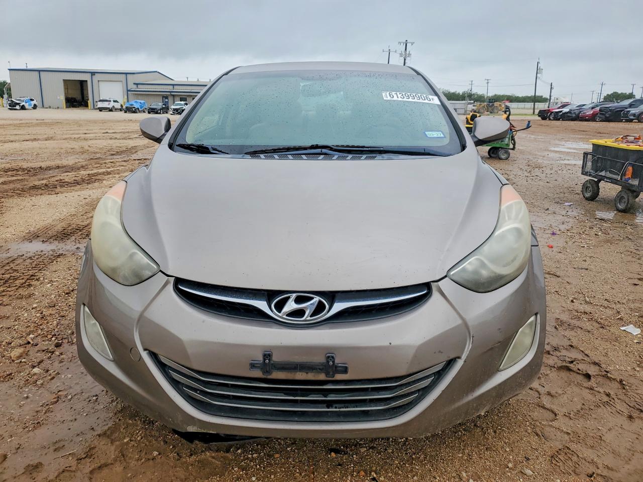 2012 Hyundai Elantra Gls Tan vin: 5NPDH4AE1CH090570