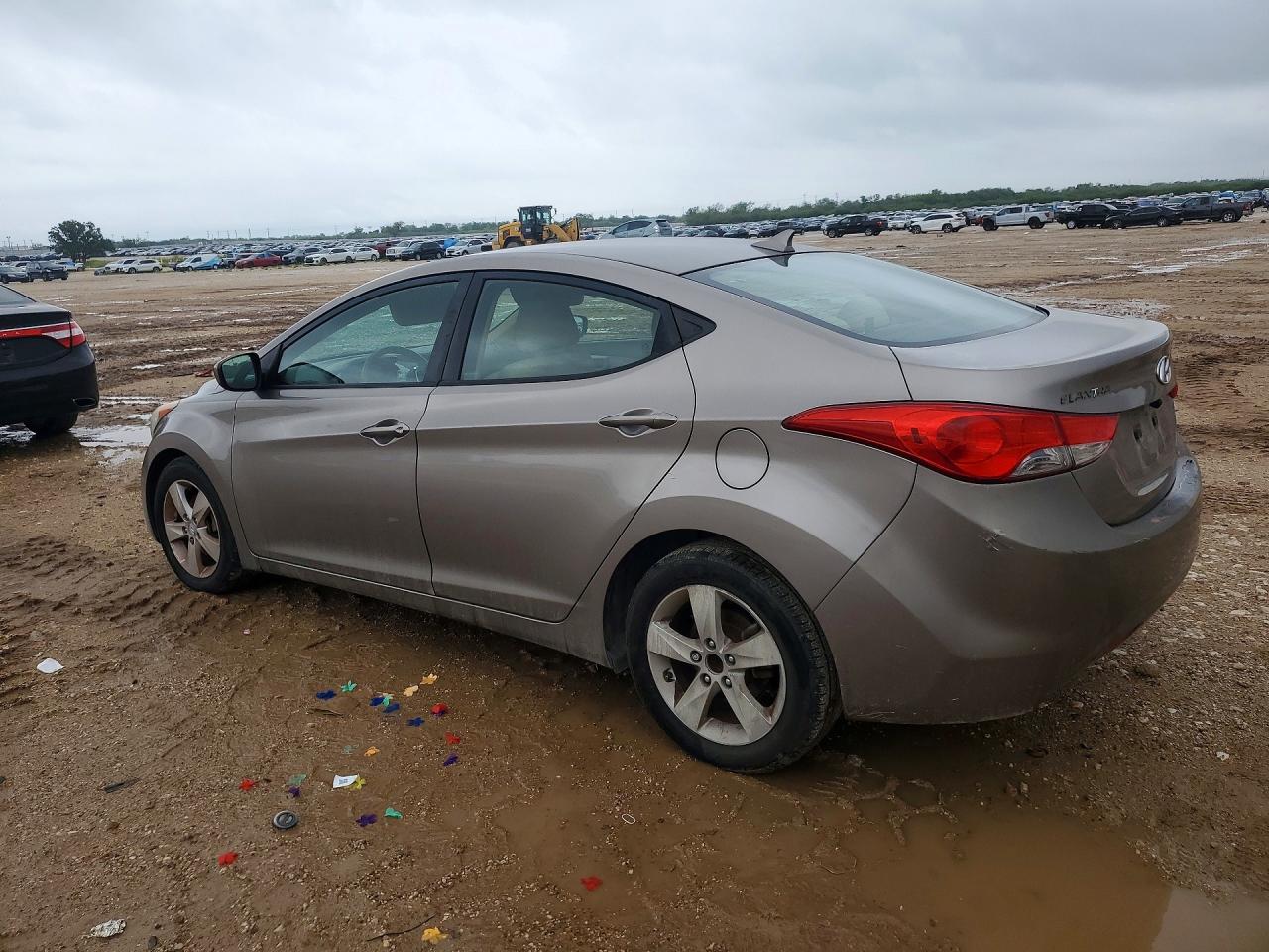 2012 Hyundai Elantra Gls Tan vin: 5NPDH4AE1CH090570