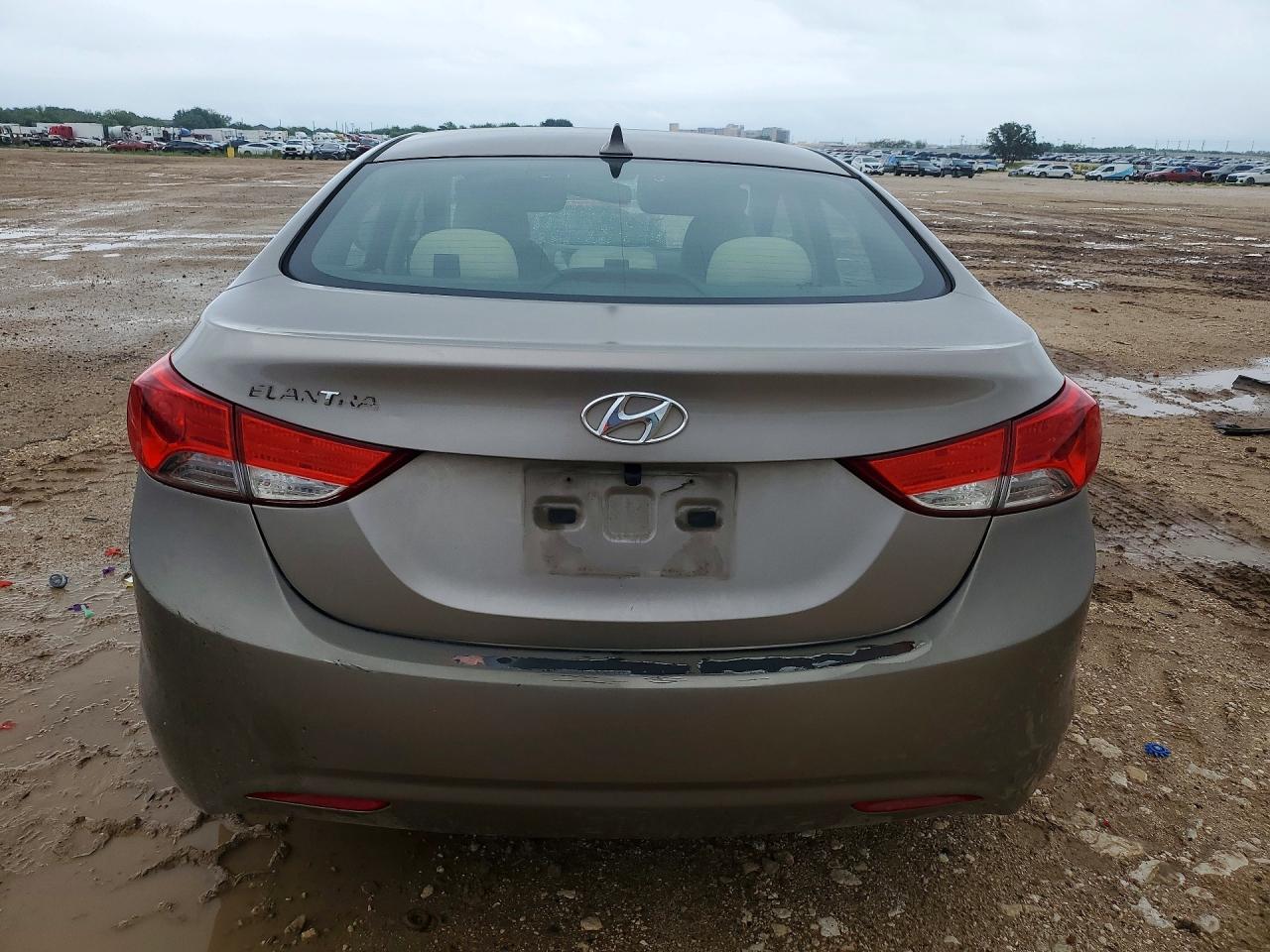 2012 Hyundai Elantra Gls Tan vin: 5NPDH4AE1CH090570