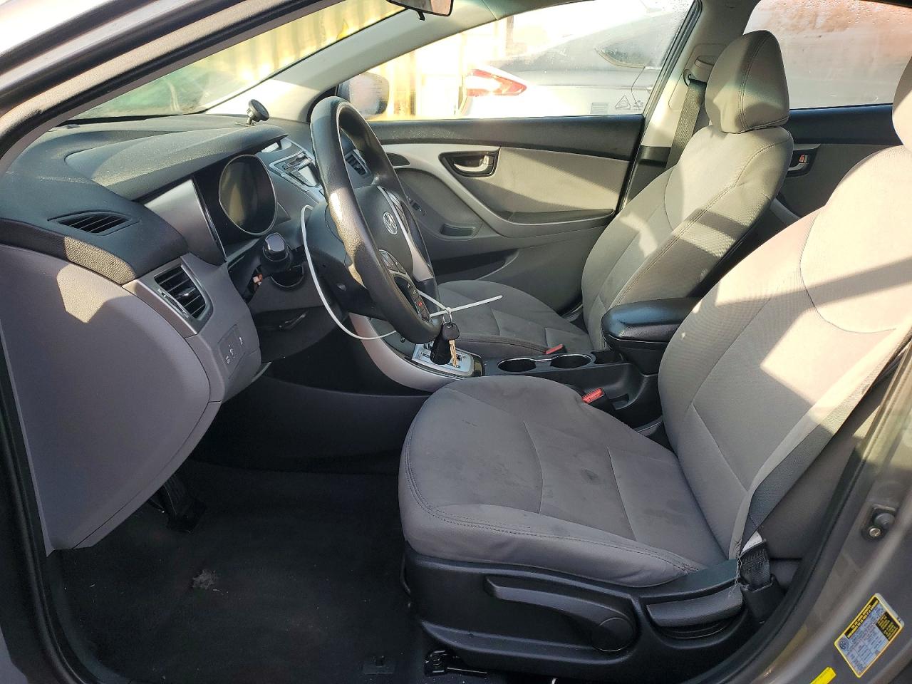 2012 Hyundai Elantra Gls Gray vin: 5NPDH4AE1CH099480