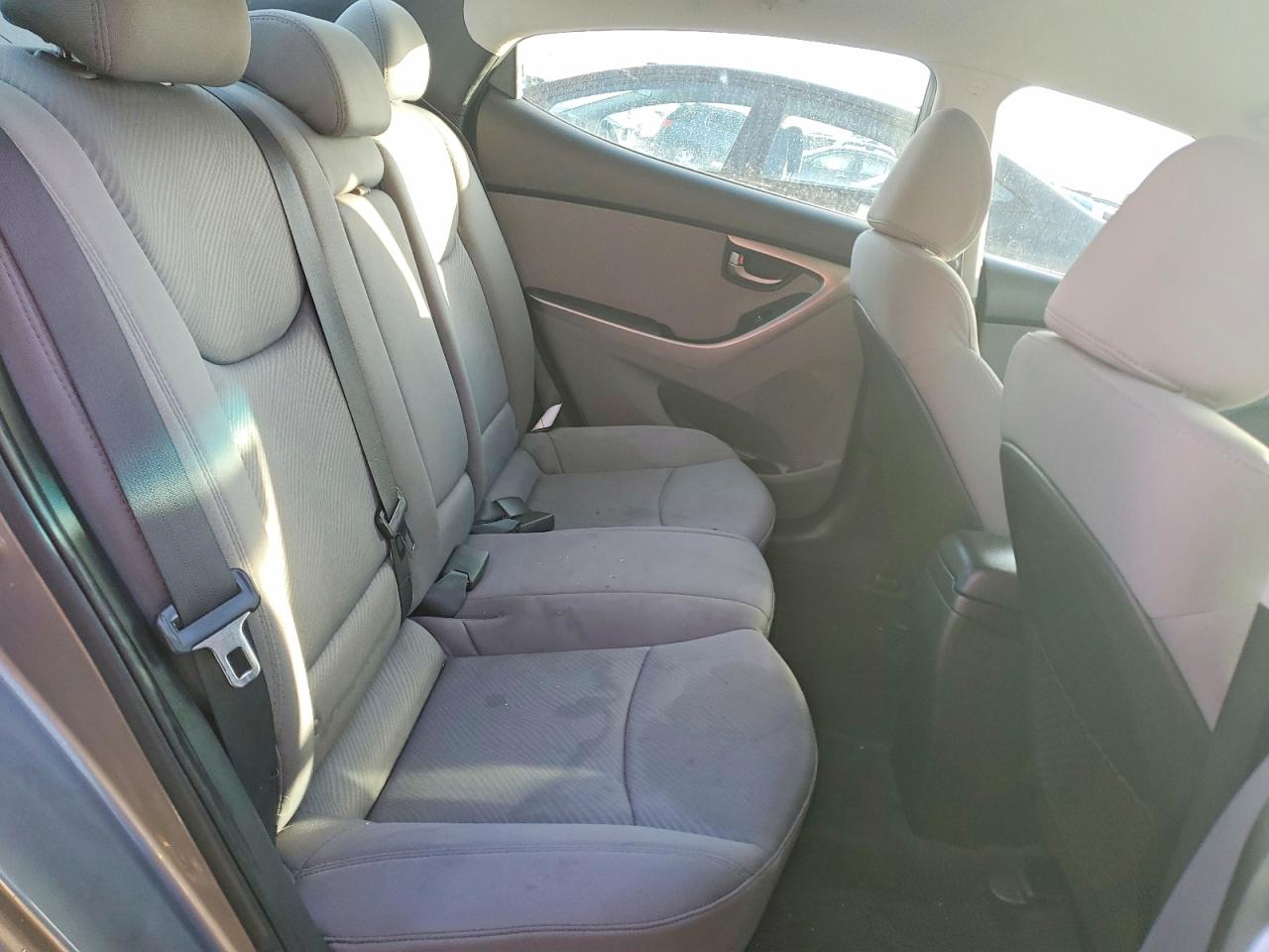 2012 Hyundai Elantra Gls Gray vin: 5NPDH4AE1CH099480