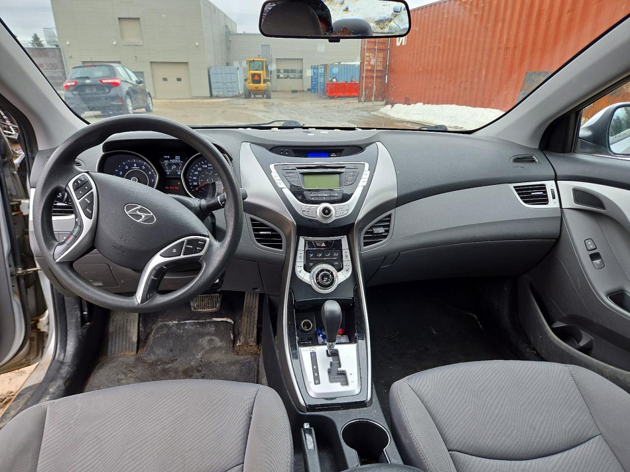 2012 Hyundai Elantra Gls Gray vin: 5NPDH4AE1CH108954