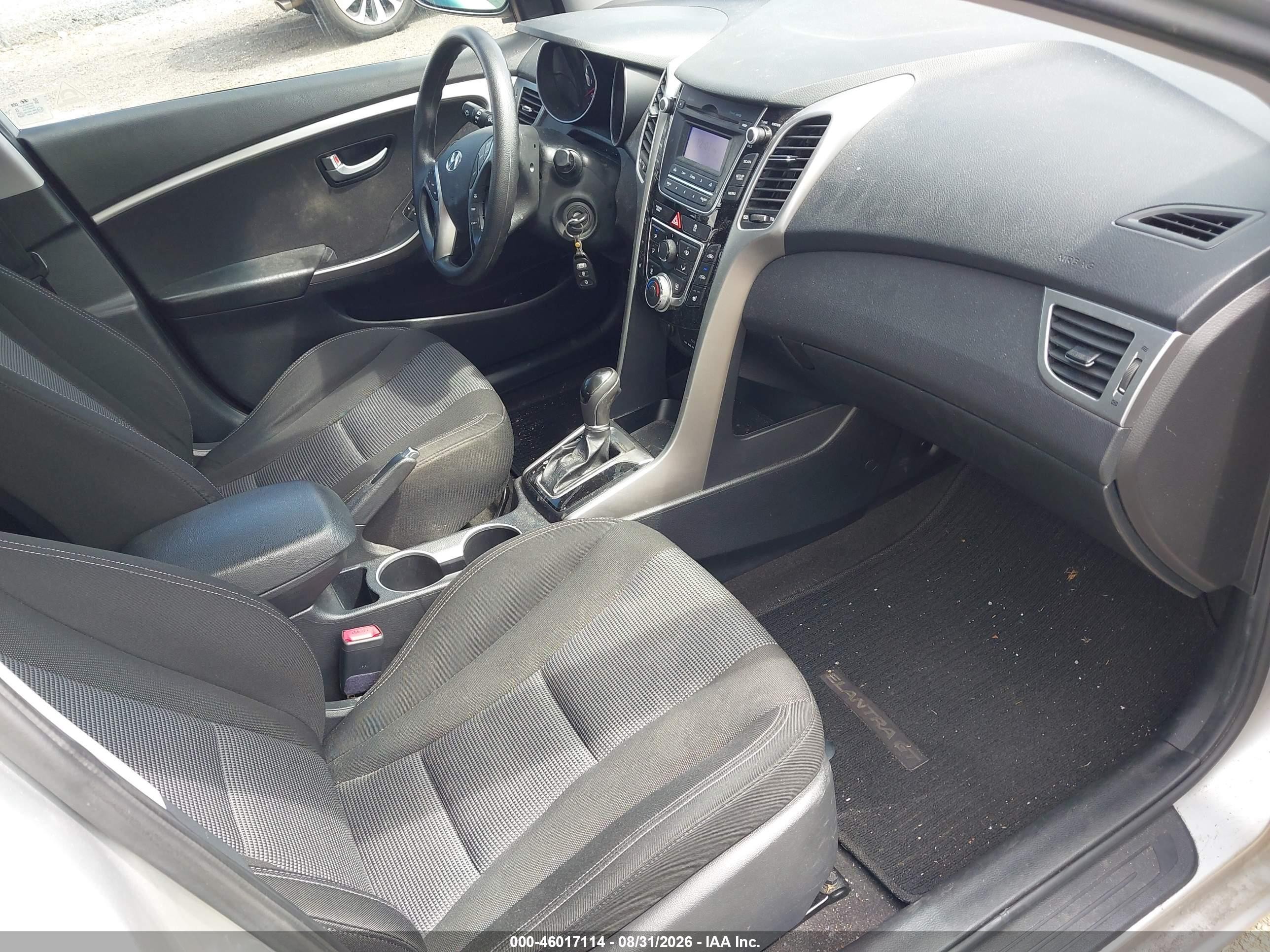 2012 Hyundai Elantra Gls Gray vin: 5NPDH4AE1CH117783