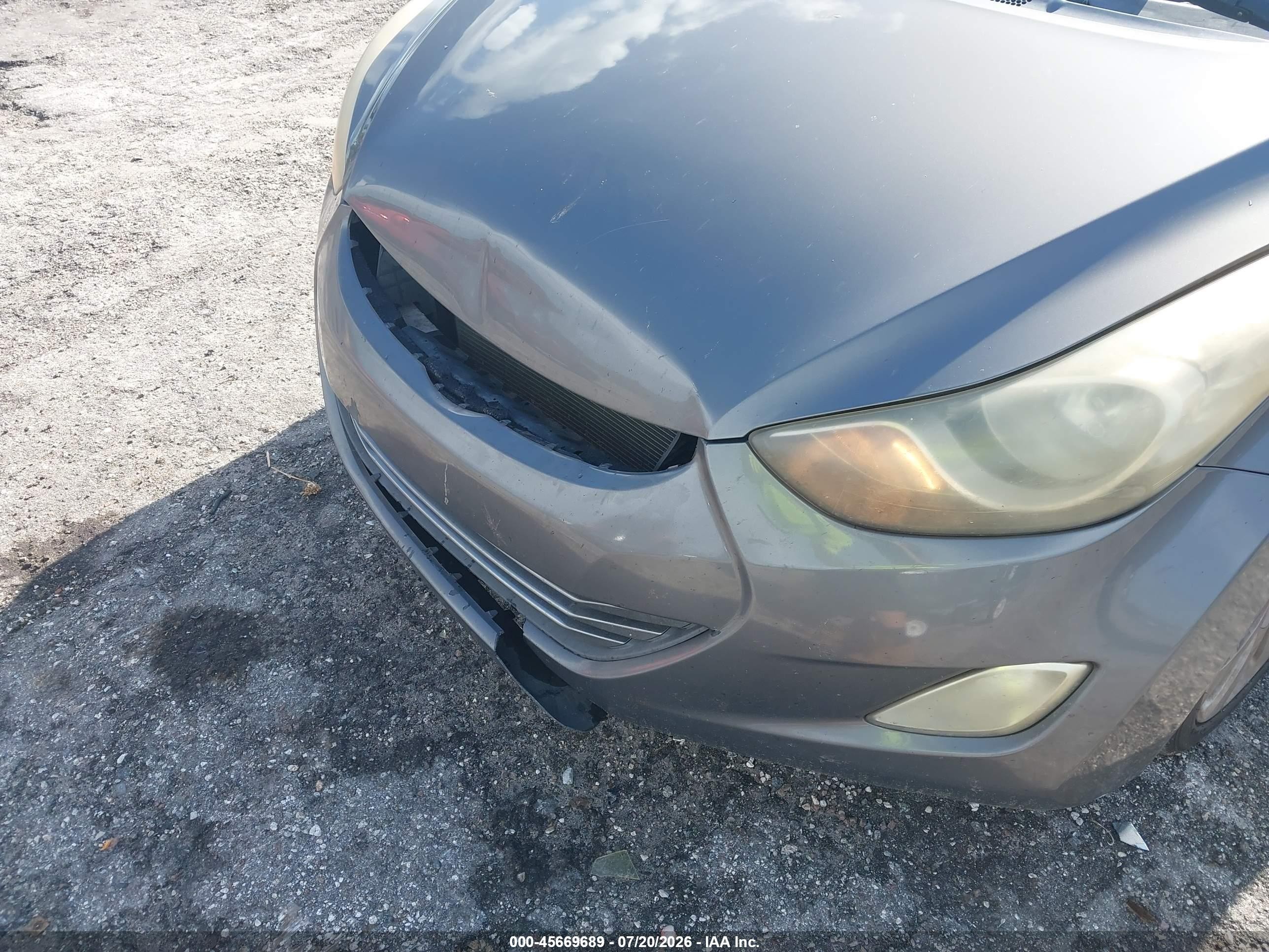 2012 Hyundai Elantra Limited Gray vin: 5NPDH4AE1CH117878
