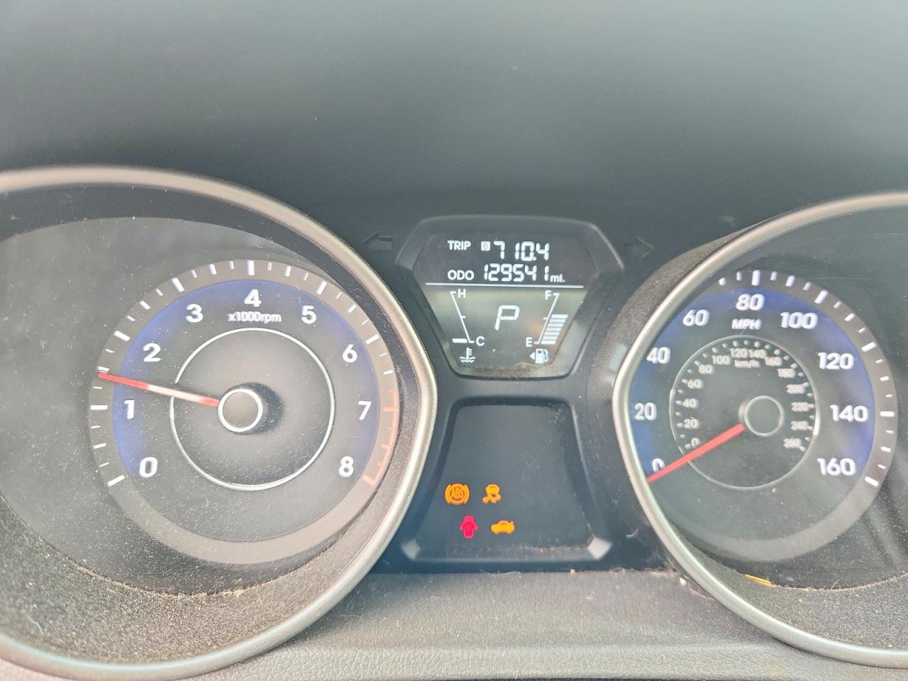2012 Hyundai Elantra Limited Gray vin: 5NPDH4AE1CH132056