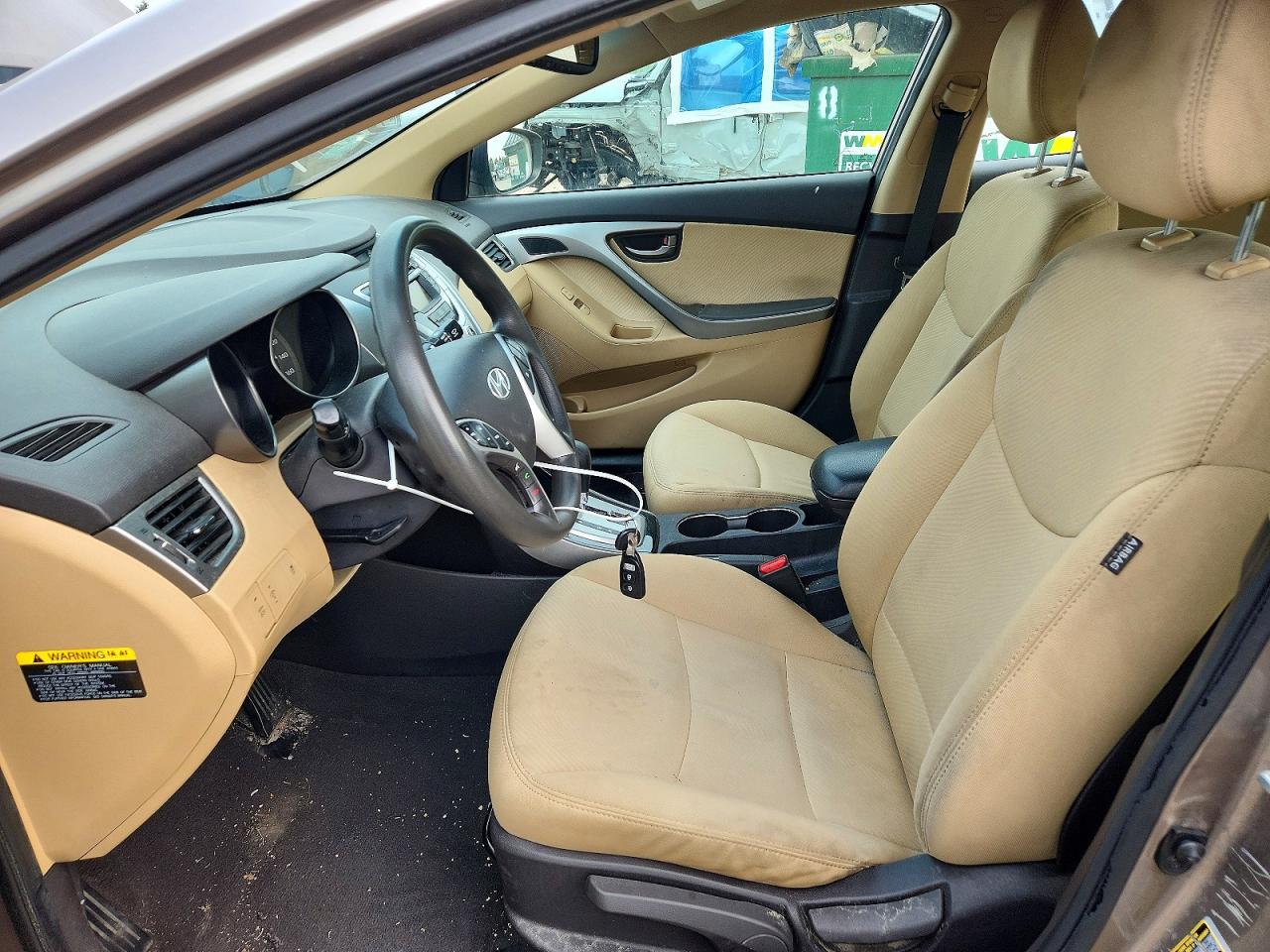 2012 Hyundai Elantra Gls Gray vin: 5NPDH4AE1CH140304