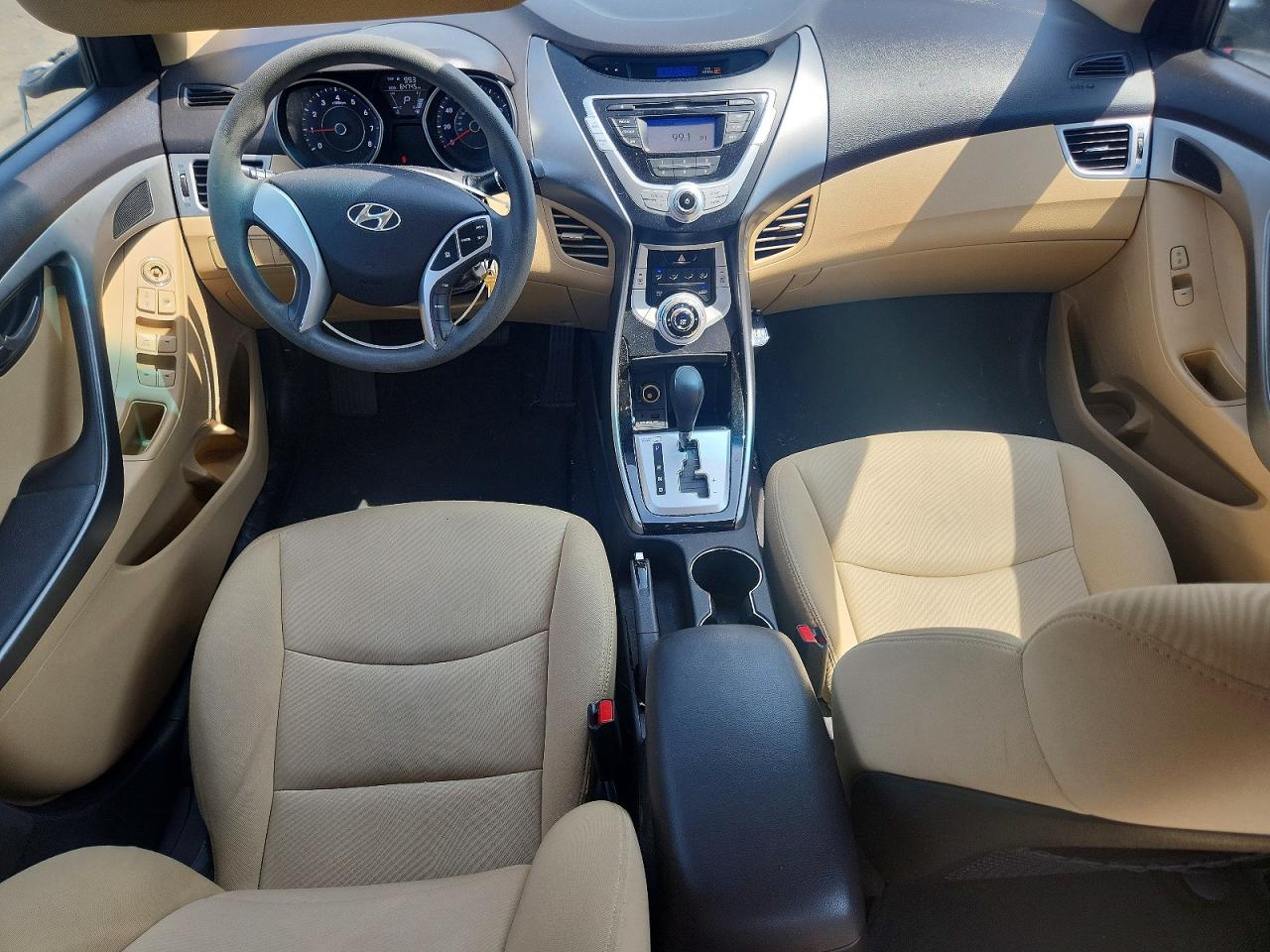 2012 Hyundai Elantra Gls Black vin: 5NPDH4AE1CH140819