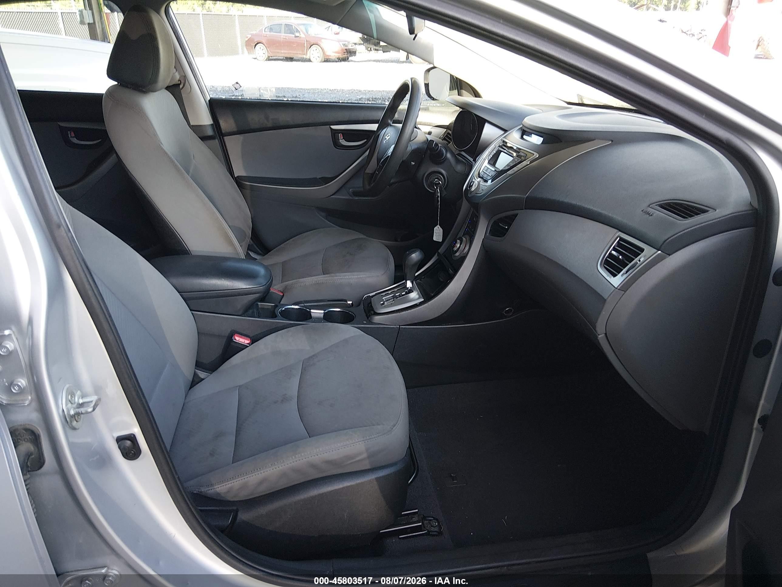 2013 Hyundai Elantra Gls Серебряный vin: 5NPDH4AE1DH157864