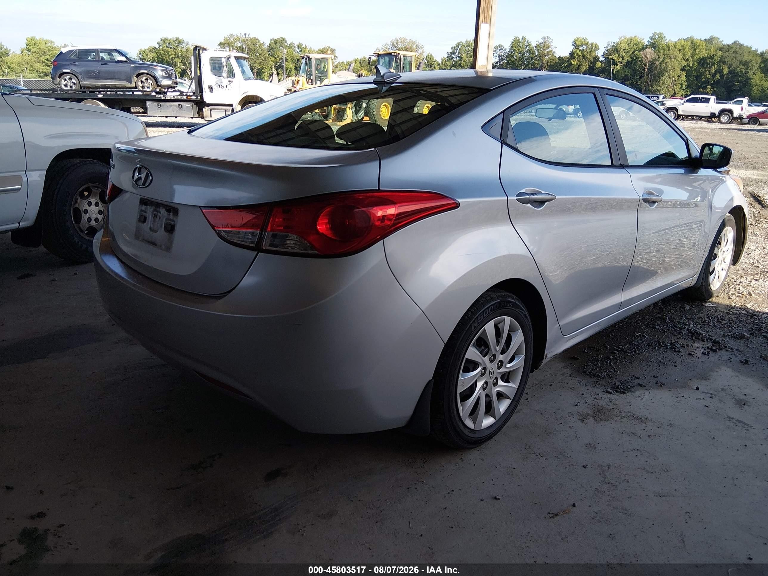 2013 Hyundai Elantra Gls Серебряный vin: 5NPDH4AE1DH157864