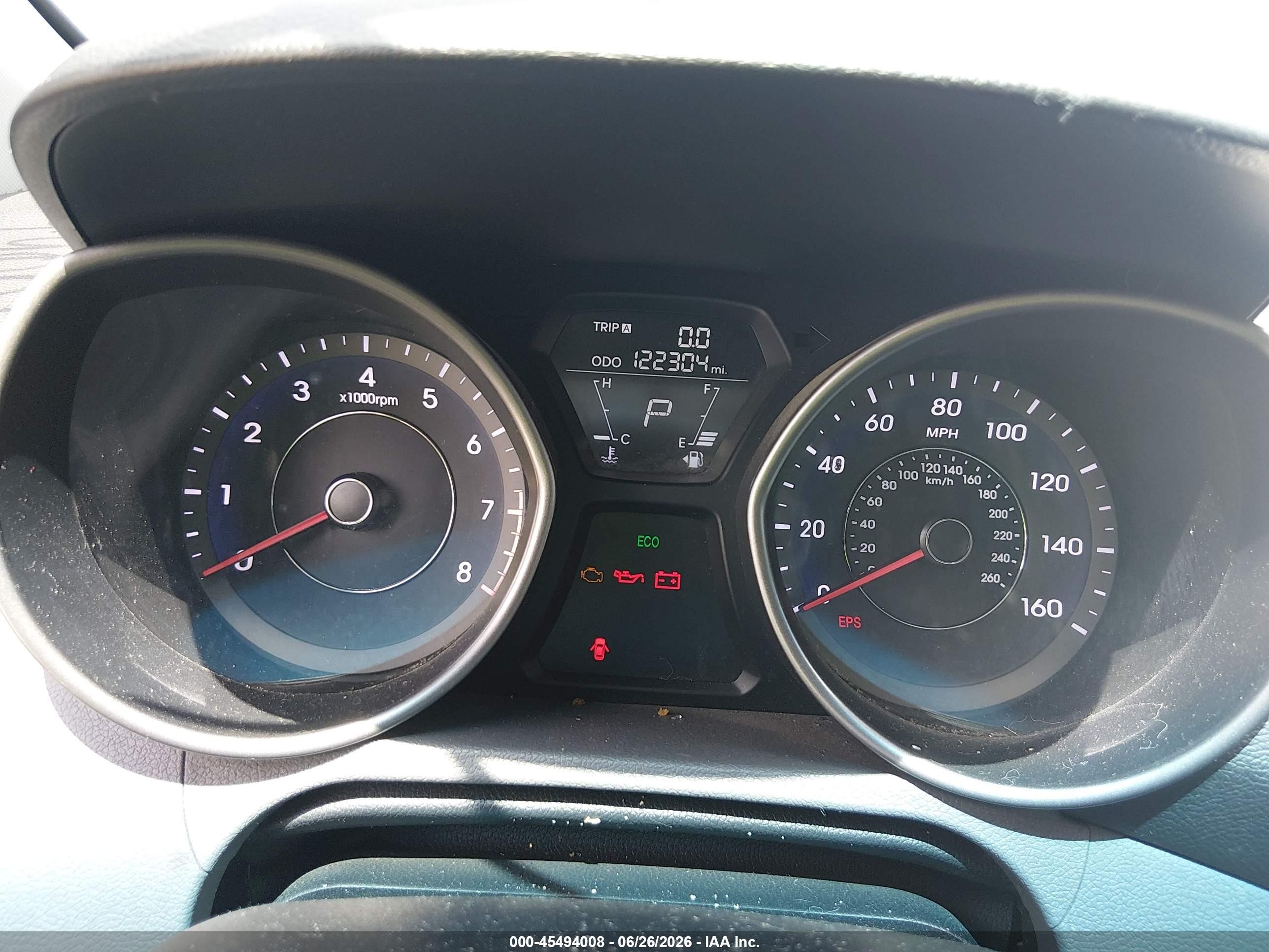 2013 Hyundai Elantra Gls Черный vin: 5NPDH4AE1DH160375