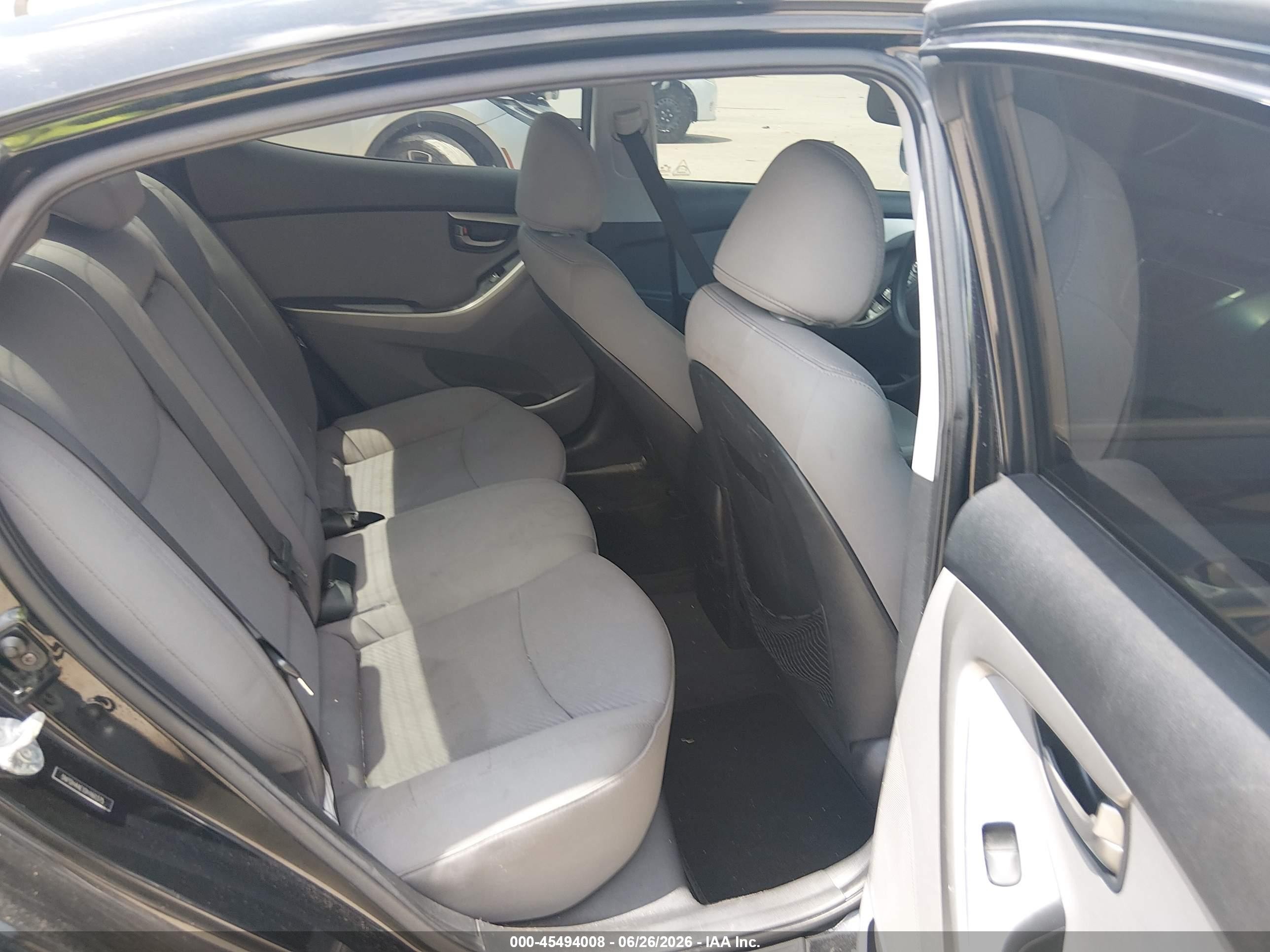 2013 Hyundai Elantra Gls Черный vin: 5NPDH4AE1DH160375