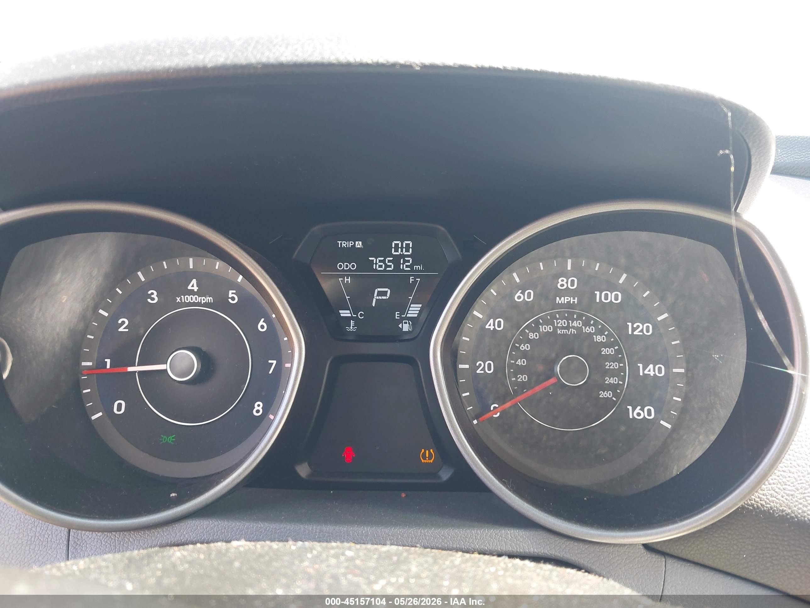 2013 Hyundai Elantra Gls Gray vin: 5NPDH4AE1DH161283