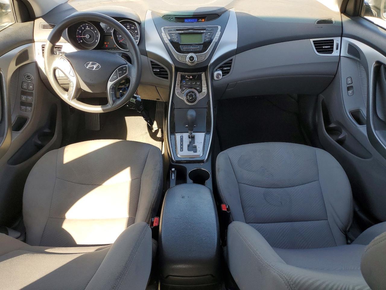2013 Hyundai Elantra Gls Silver vin: 5NPDH4AE1DH163468
