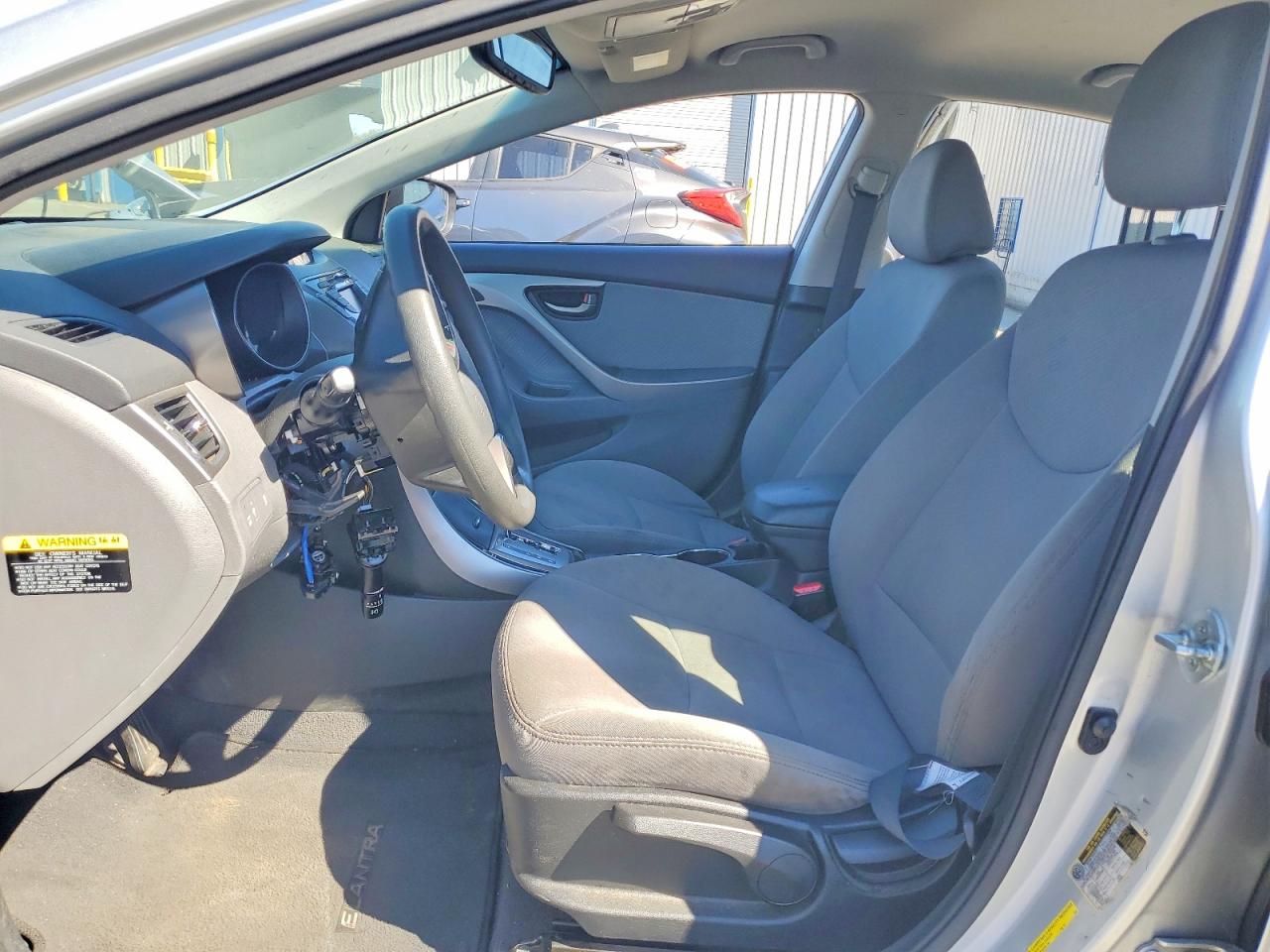 2013 Hyundai Elantra Gls Silver vin: 5NPDH4AE1DH163468