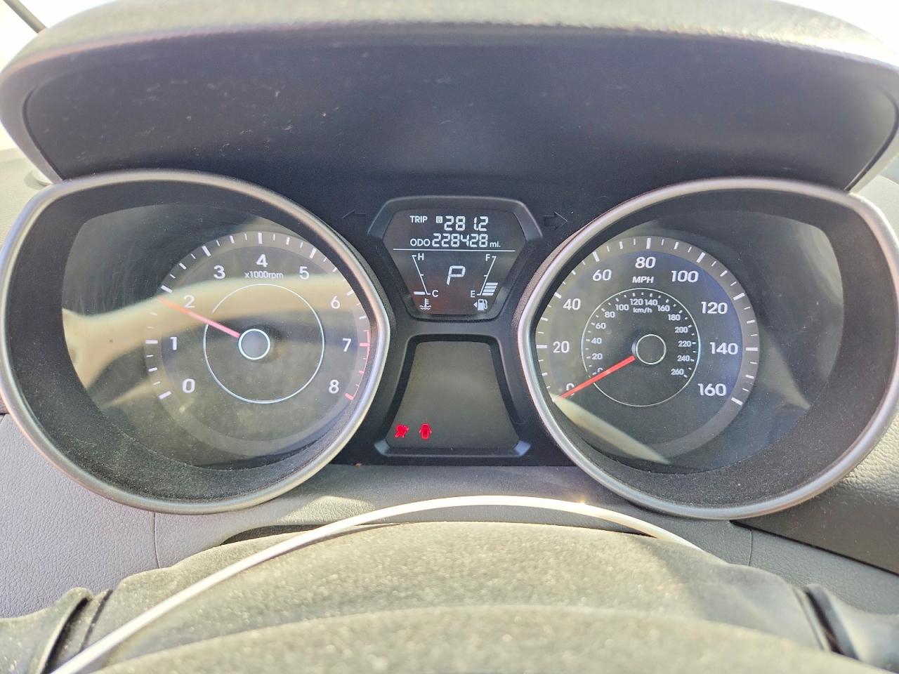 2013 Hyundai Elantra Gls Gray vin: 5NPDH4AE1DH173322