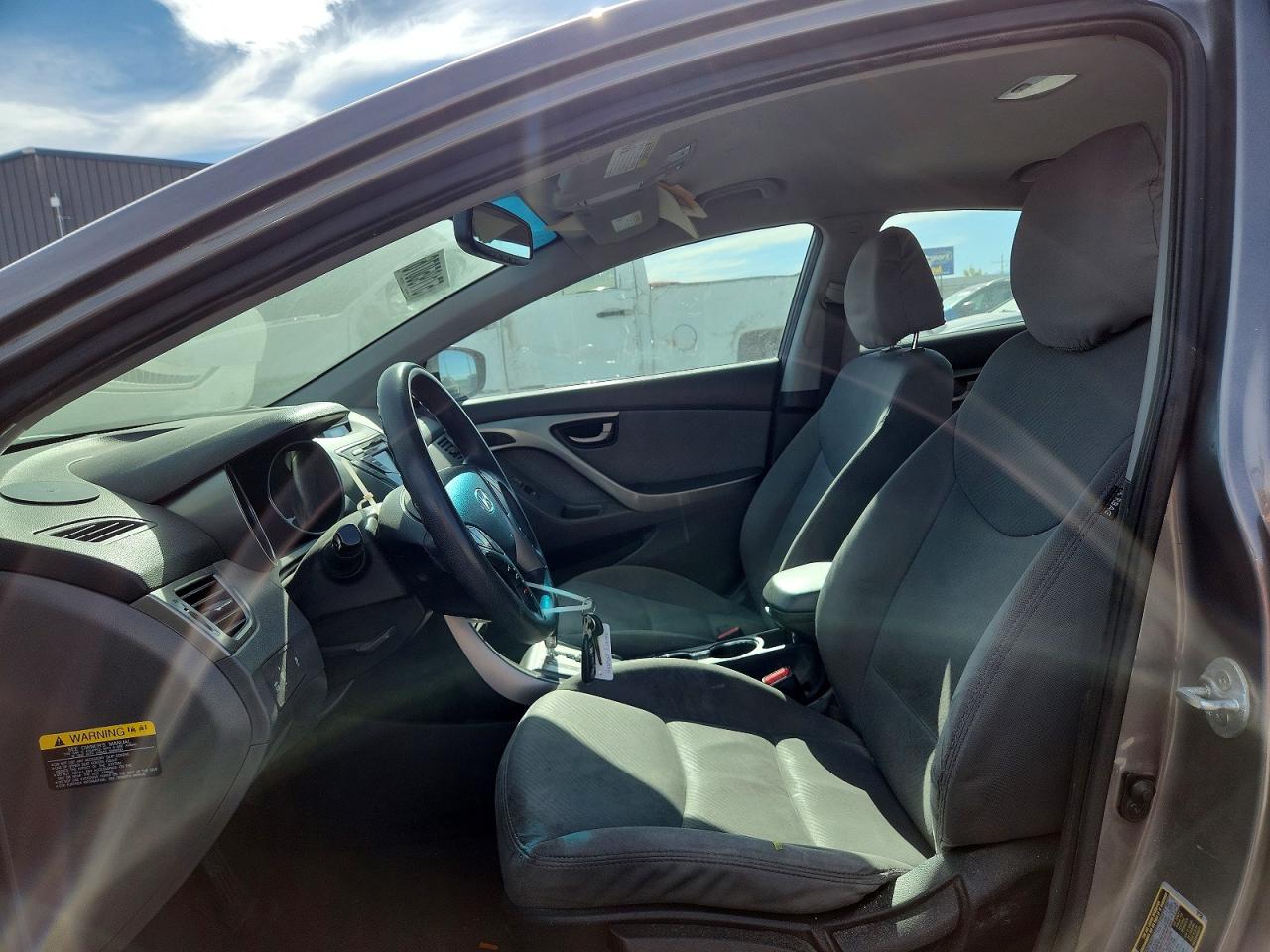 2013 Hyundai Elantra Gls Gray vin: 5NPDH4AE1DH173322