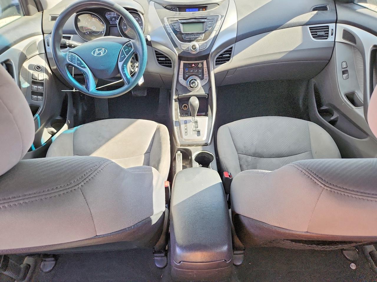 2013 Hyundai Elantra Gls Gray vin: 5NPDH4AE1DH173322