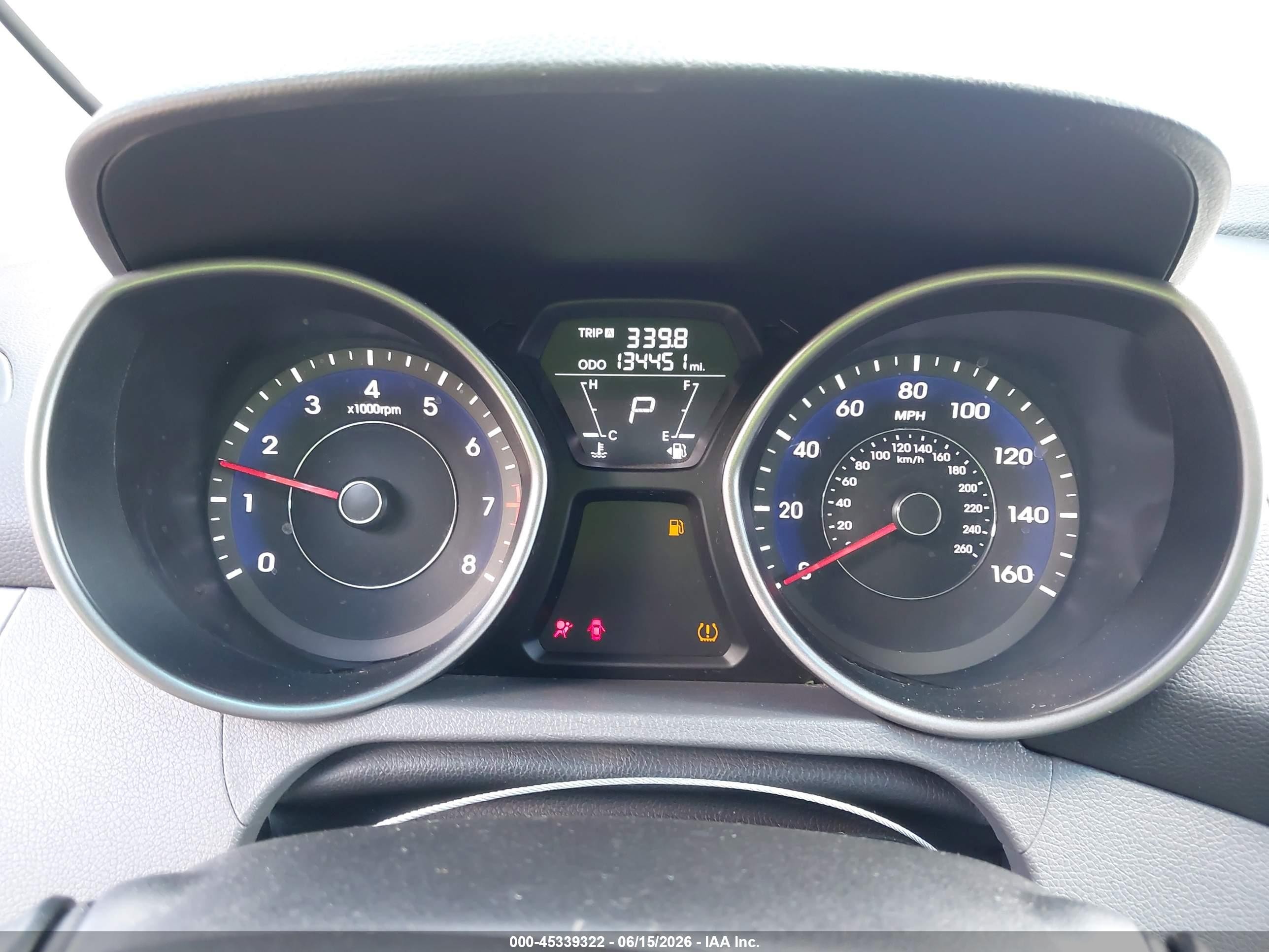 2013 Hyundai Elantra Gls Blue vin: 5NPDH4AE1DH174034