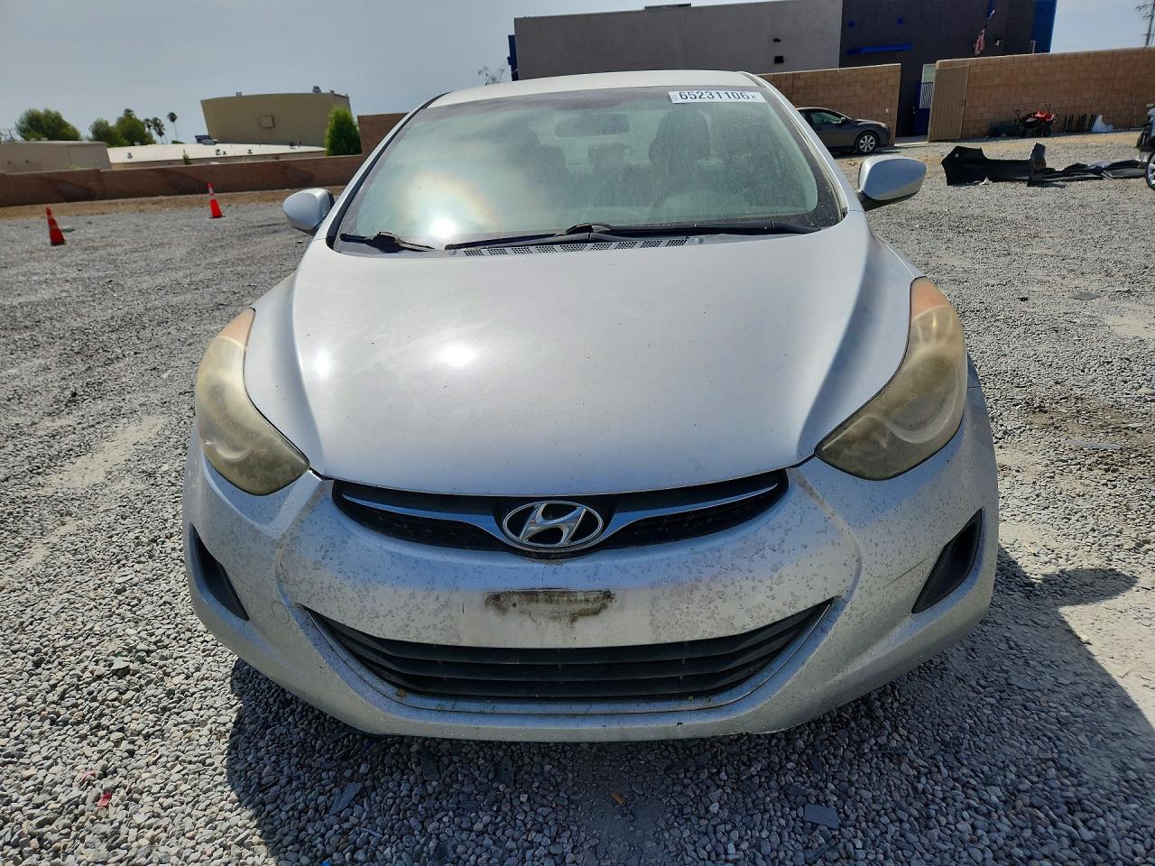 2013 Hyundai Elantra Gls Silver vin: 5NPDH4AE1DH180593