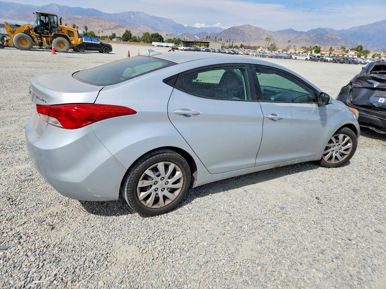 2013 Hyundai Elantra Gls Silver vin: 5NPDH4AE1DH180593