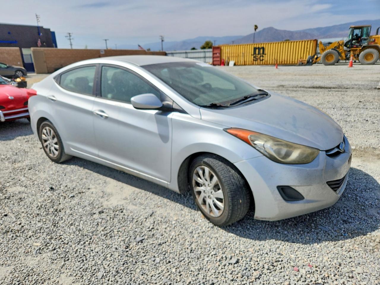 2013 Hyundai Elantra Gls Silver vin: 5NPDH4AE1DH180593