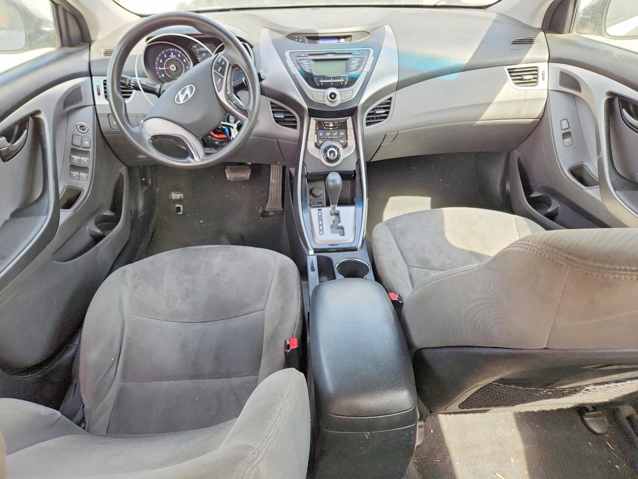2013 Hyundai Elantra Gls Silver vin: 5NPDH4AE1DH180593