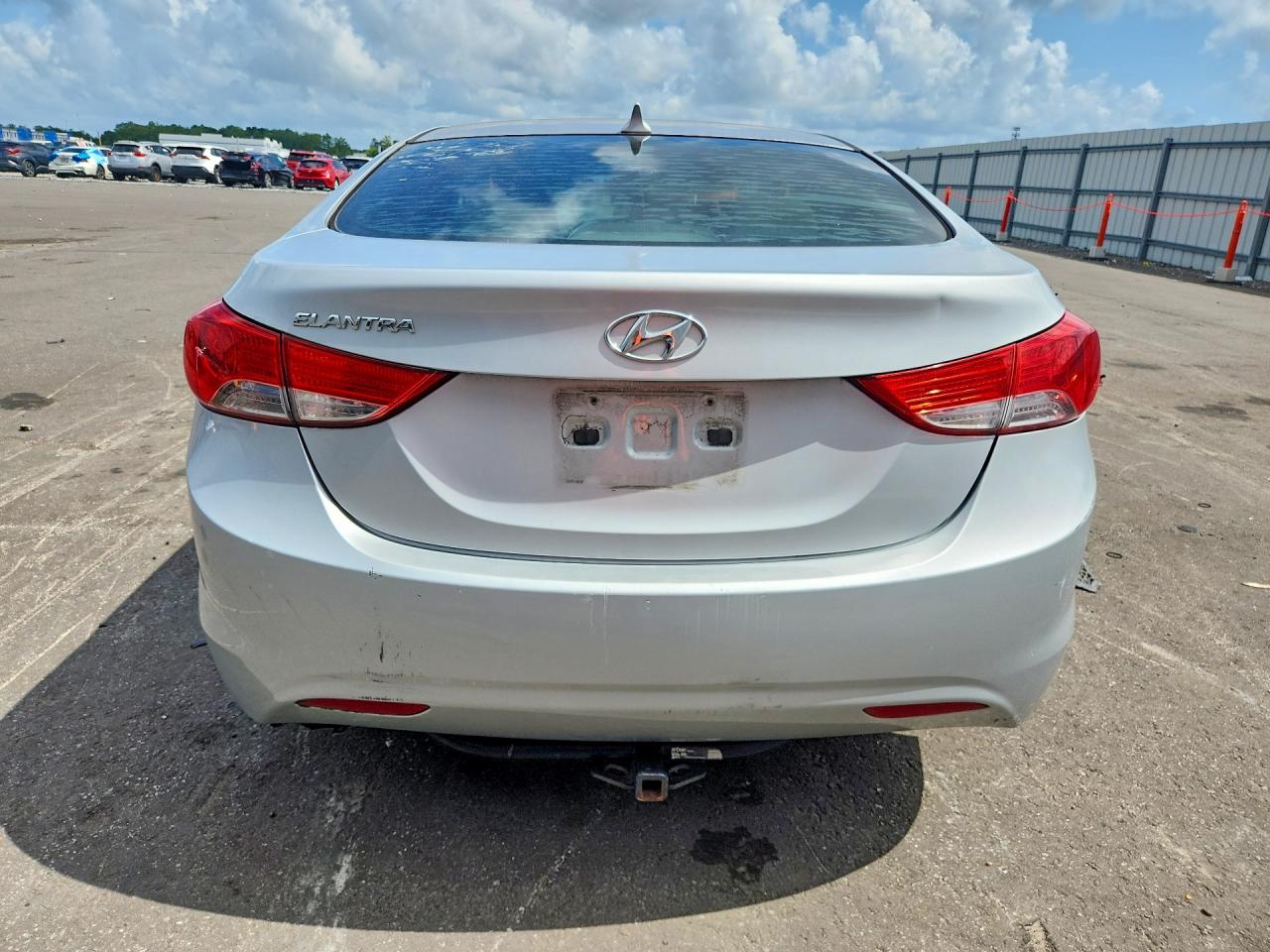 2013 Hyundai Elantra Gls Silver vin: 5NPDH4AE1DH184000