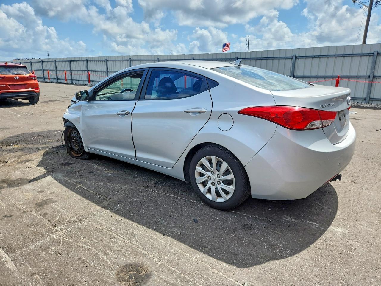 2013 Hyundai Elantra Gls Silver vin: 5NPDH4AE1DH184000