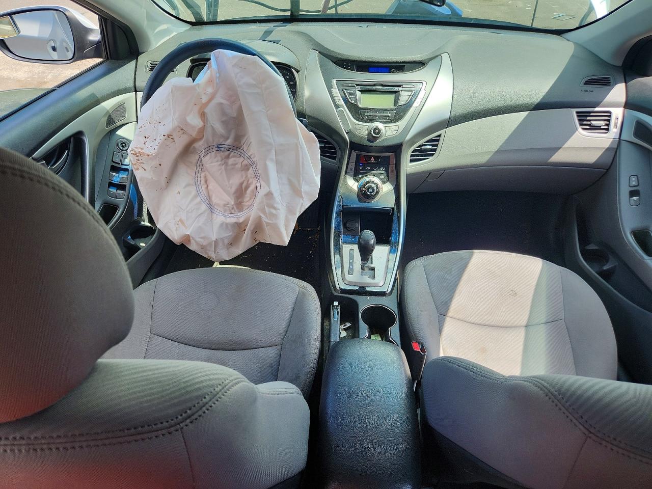 2013 Hyundai Elantra Gls Silver vin: 5NPDH4AE1DH184000