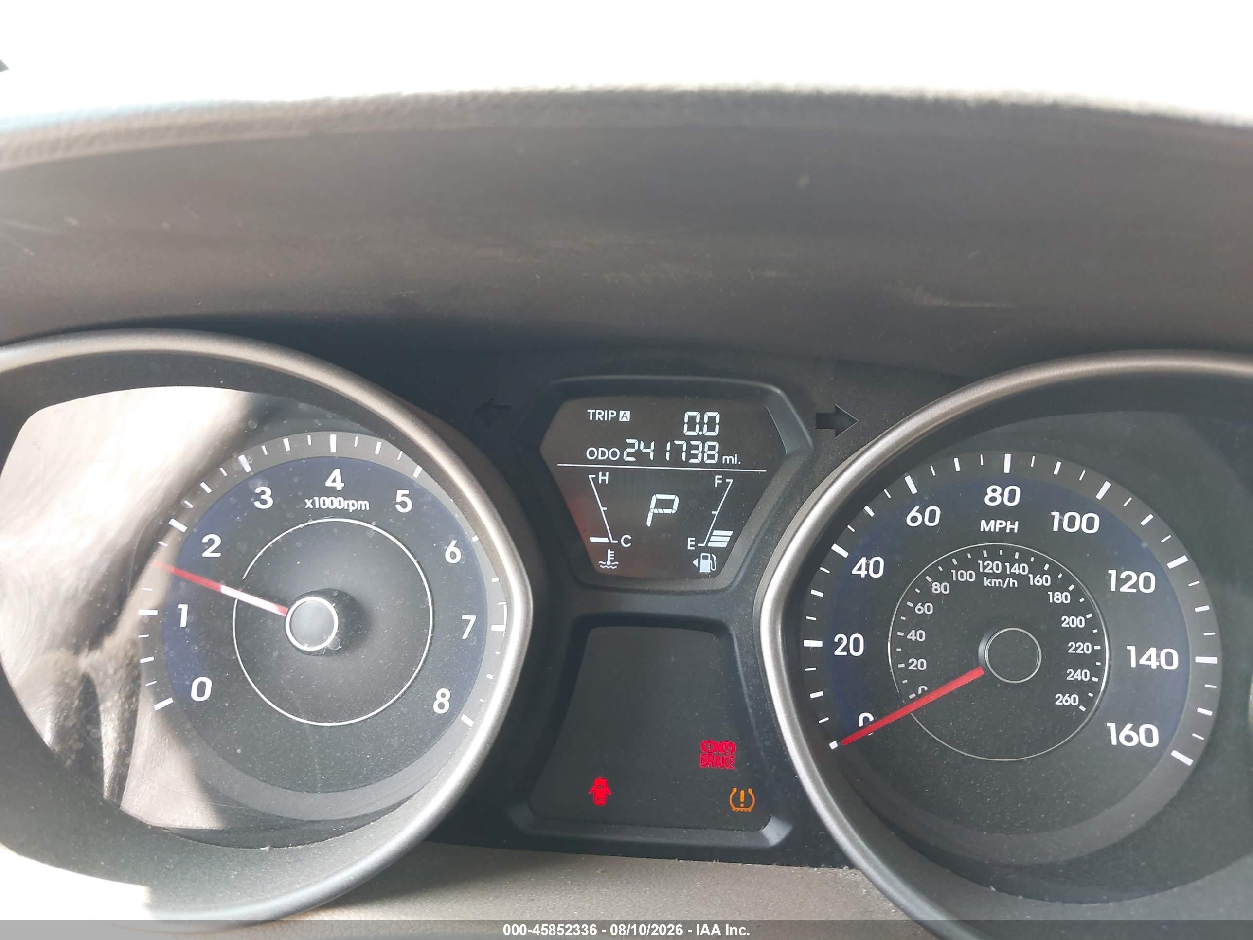 2013 Hyundai Elantra Gls Белый vin: 5NPDH4AE1DH187141