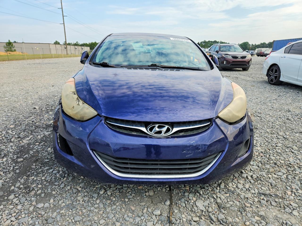 2013 Hyundai Elantra Gls Blue vin: 5NPDH4AE1DH192033
