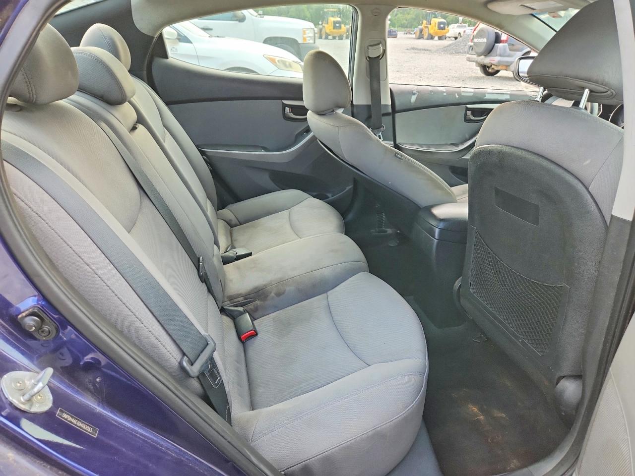 2013 Hyundai Elantra Gls Blue vin: 5NPDH4AE1DH192033