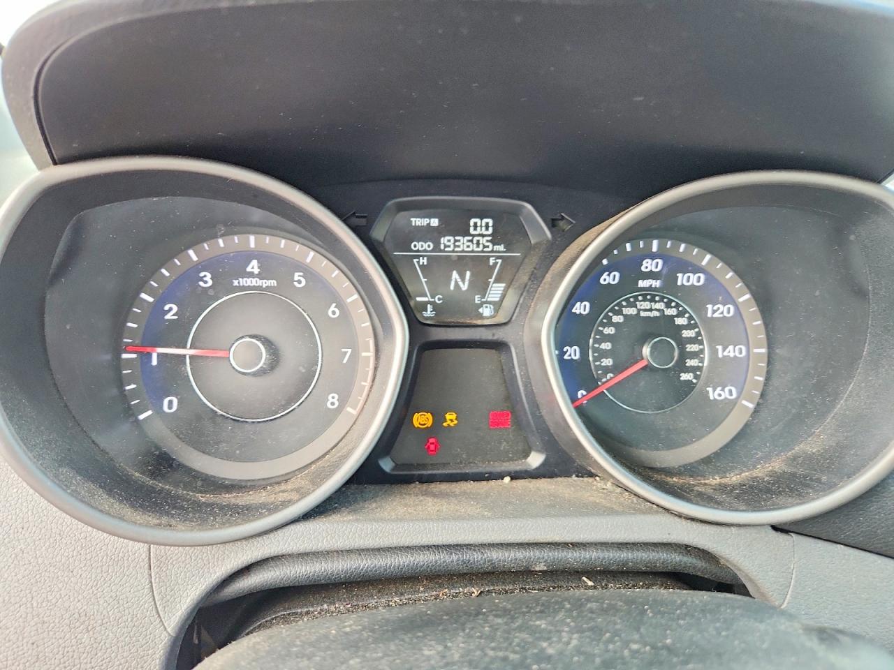 2013 Hyundai Elantra Gls Blue vin: 5NPDH4AE1DH192033
